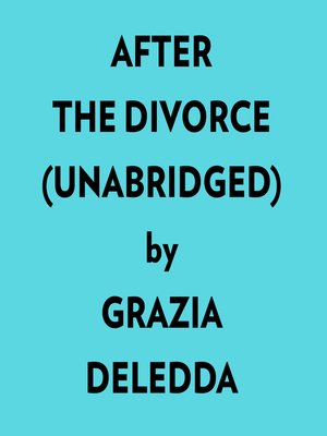 cover image of After the Divorce (Unabridged)
